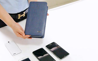 Wireless rechargeable wallet