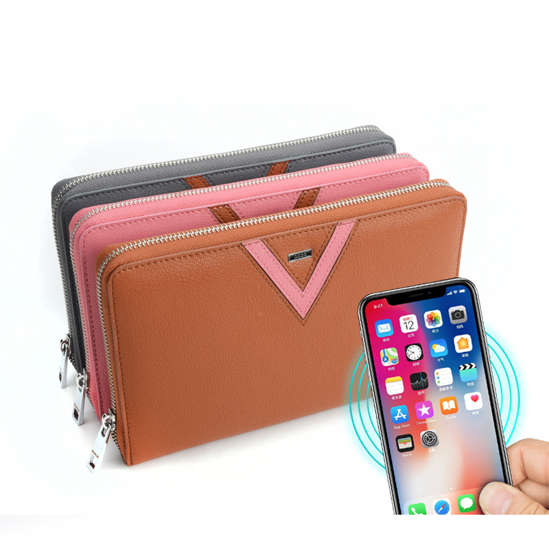  Wholesale Wireless Charger Wallet For Business Men 